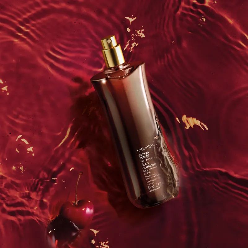 NATIVA SPA OLEO MULTIFUNCIONAL GLORIOSO CEREJA ROUGE 85ML